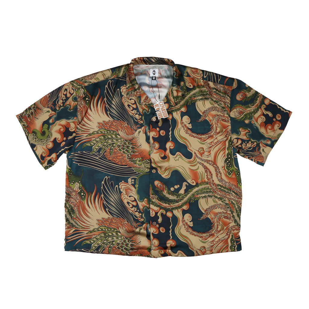 06 PHOENIX-DROP-SHOULDER-SHIRTS (GREEN)